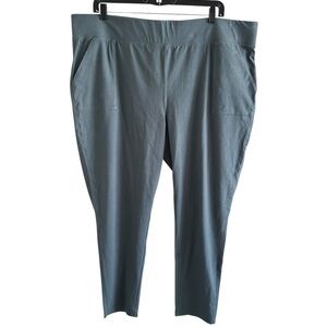 Denim & Co Active Regular Duo Stretch Legging Plus Size 3X Stretch Pockets